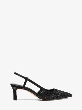Alora エンベリッシュド スリングバック パンプス