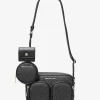 ジェットセット ミディアム シグネチャー ロゴ クロスボディバッグ（Apple Airpods Pro®用ケース付き）