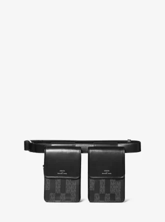 ASHYA X MICHAEL KORS サガ シグネチャー＆レザー マルチバッグ