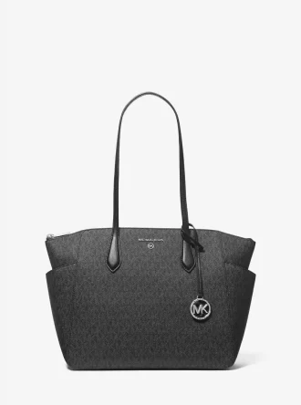 マリリン ミディアム ロゴ トートバッグ