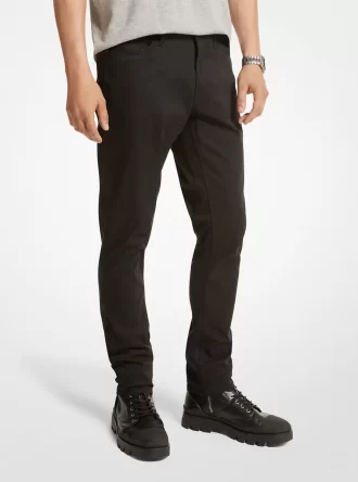 パーカー スリムフィット ストレッチツイル パンツ