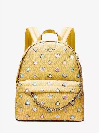 スレーター ミディアム プリント シグネチャー ロゴ バックパック