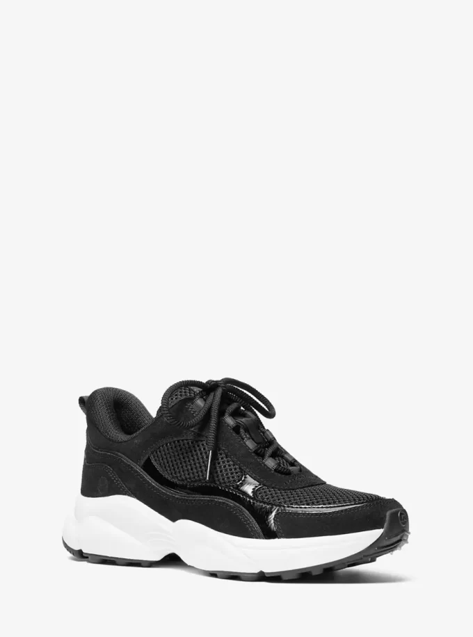 カトリーナ スエード＆メッシュ トレーナー