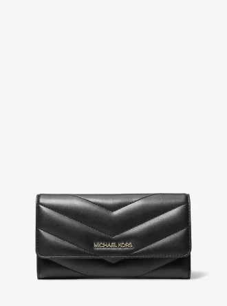 ジェットセット トラベル ラージ キルティング 三つ折り財布