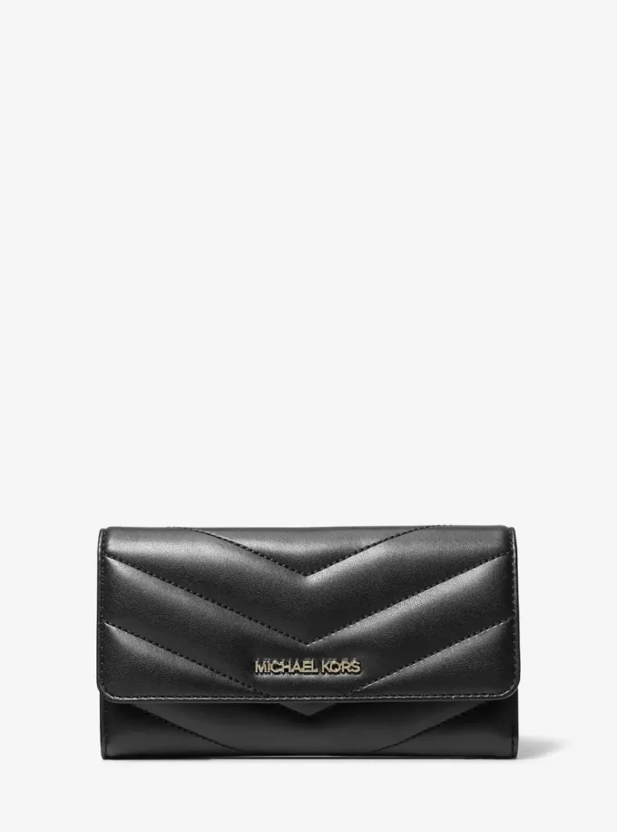 ジェットセット トラベル ラージ キルティング 三つ折り財布