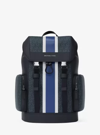クーパー ミディアム ストライプ シグネチャー ロゴ シティ バックパック