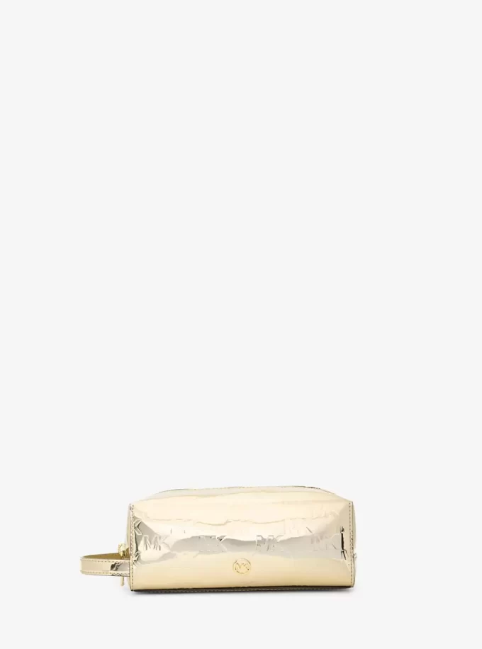 ジェットセット ミディアム メタリックロゴ デボス トラベルキット