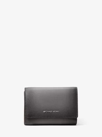 ブライアント ミディアム バーニッシュドレザー 三つ折り財布