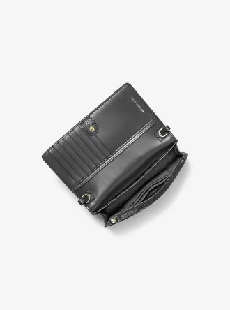 ジェットセット スモール ペブルドレザー スマートフォン コンバーチブル クロスボディバッグ