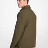 ストレッチコットンパッド入りシャツジャケット