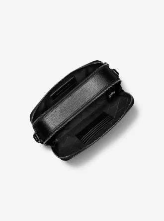 ハドソン グロメットレザー クロスボディバッグ