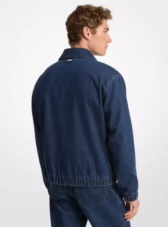 ストレッチデニムシャツジャケット