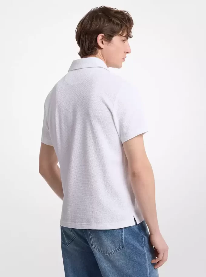 ストレッチコットンポロシャツ