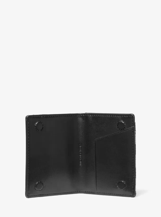 クーパーロゴ ジャカード 二つ折り財布