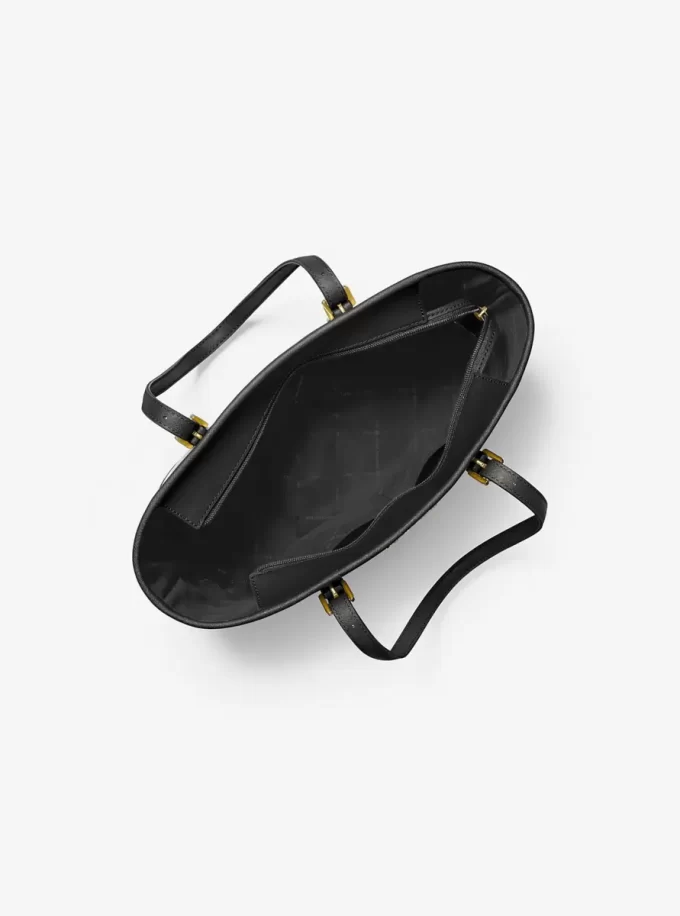 ジェットセット トラベル スモール サフィアーノレザー トップジップ トートバッグ