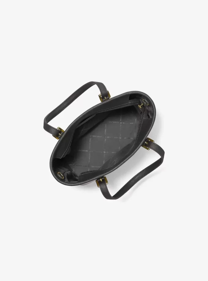 ジェットセット トラベル エクストラスモール サフィアーノレザー トップジップ トートバッグ