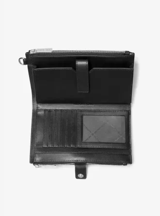 ヴィンセント スモール ロゴ ジャカード コンバーチブル トートバッグ（カードケース付き）