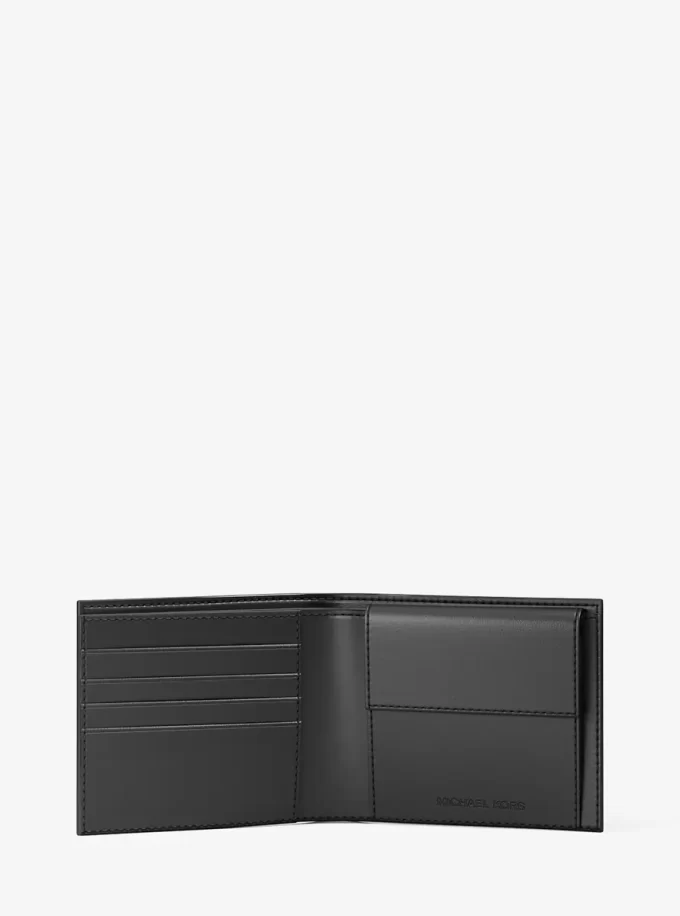 クーパー ストライプ シグネチャー ロゴ ビルフォールド ウォレット