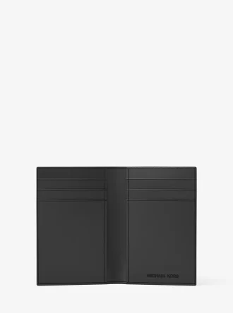 クーパー メタリックロゴ デボス加工 折りたたみカードケース