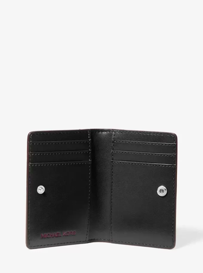 ジェットセット スモール メタリック 二つ折り財布