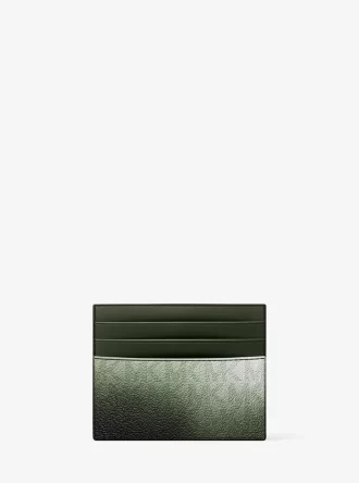 クーパー オンブレ シグネチャー ロゴ カードケース