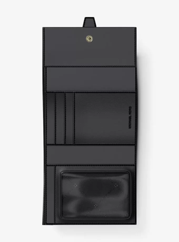 グリニッジ ミディアム サフィアーノ レザー 三つ折り財布