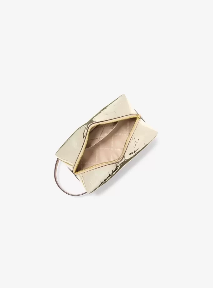 ジェットセット ミディアム メタリックロゴ デボス トラベルキット