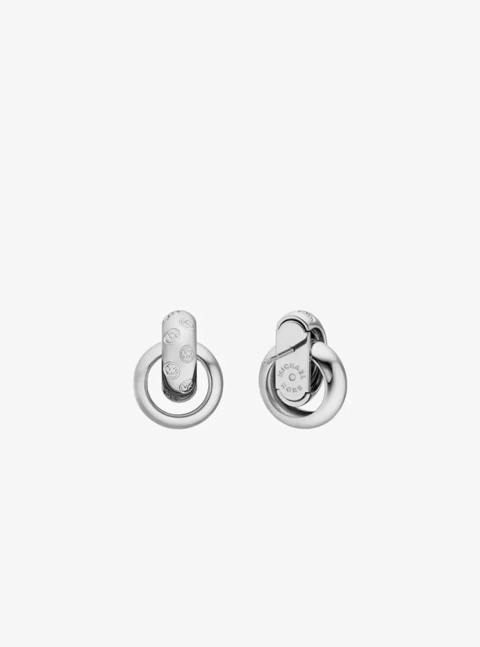 ロゴ刻印入りチャンキースタッドピアス ロゴ刻印入りチャンキースタッドピアス