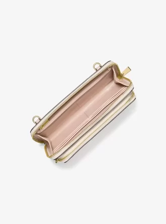 ジェットセット ラージ シグネチャー ロゴ コンバーチブル クロスボディバッグ