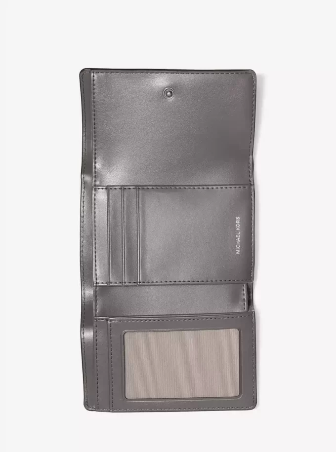 ブライアント ミディアム バーニッシュドレザー 三つ折り財布