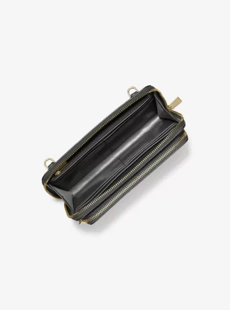 ジェットセット ラージ ペブルドレザー コンバーチブル クロスボディバッグ
