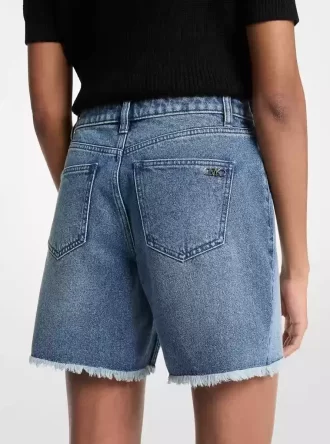 ボーイフレンドデニムショートパンツ