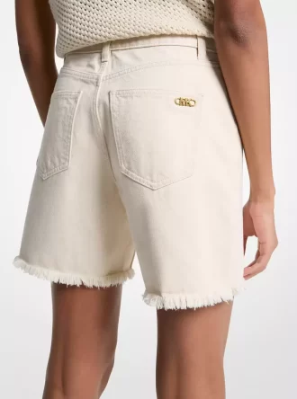 ボーイフレンドデニムショートパンツ