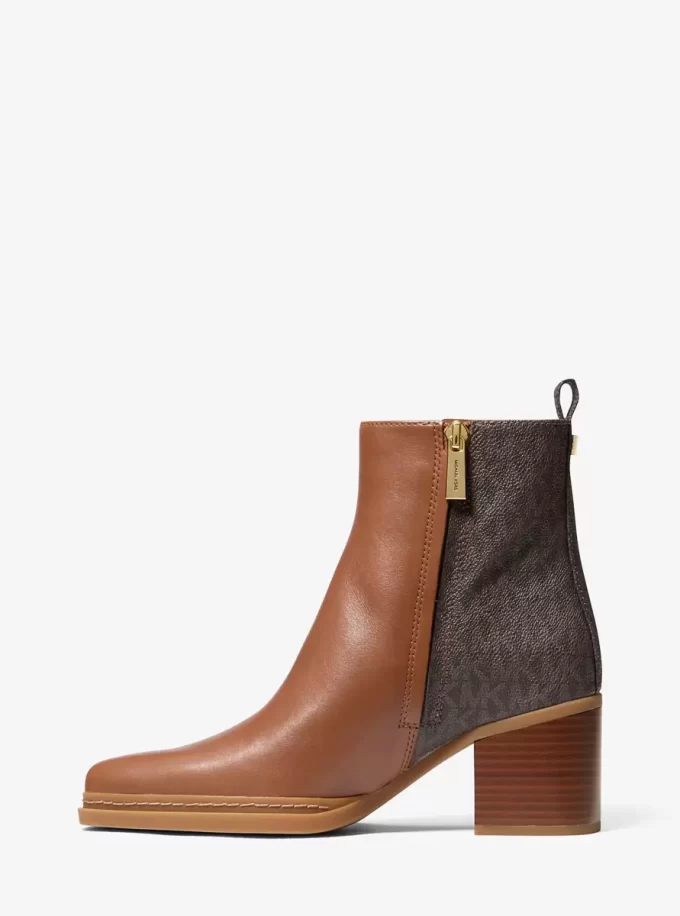 レックスレザーとシグネチャーロゴブーツ レックスレザーとシグネチャーロゴブーツ