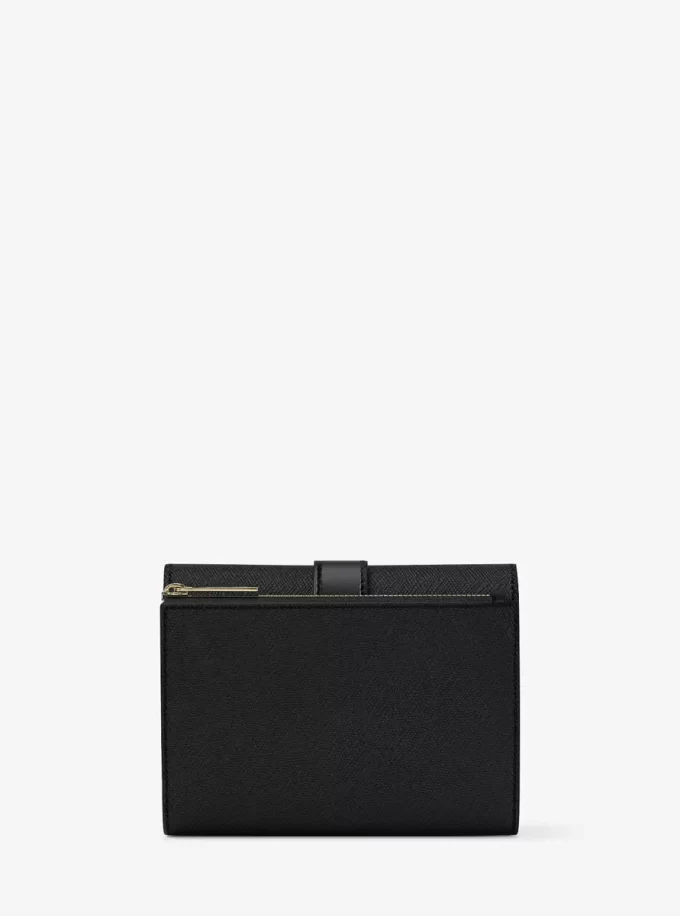 グリニッジ ミディアム サフィアーノ レザー 三つ折り財布