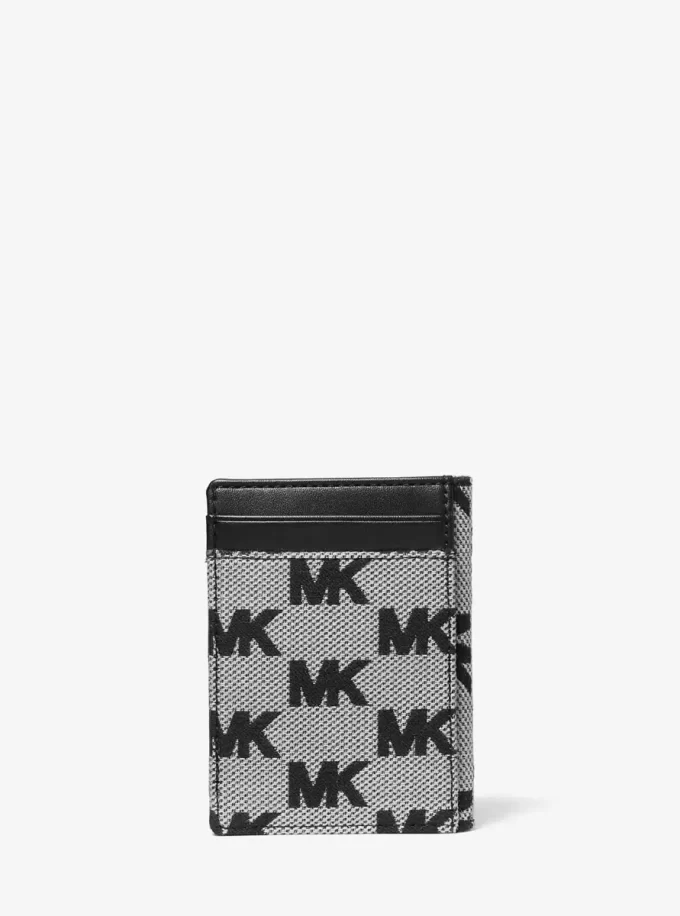 クーパーロゴ ジャカード 二つ折り財布