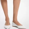 レナータ レザー スキマー フラットシューズ