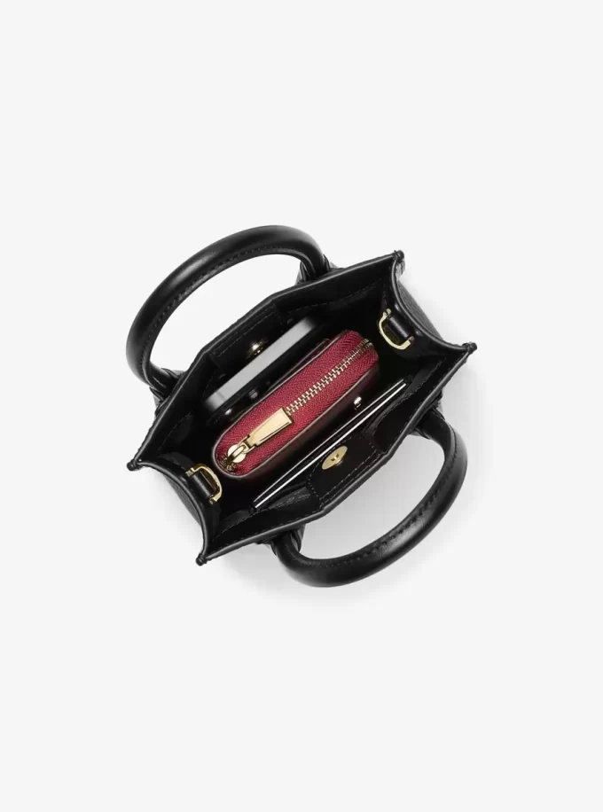 マーサー エクストラスモール ペブルドレザー クロスボディバッグ