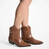 ノエミ ディストレスト レザー ブーツ