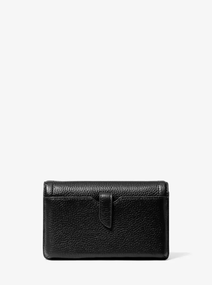 ジェットセット スモール ペブルドレザー スマートフォン コンバーチブル クロスボディバッグ