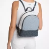 Rhea ミディアム カラーブロック シグネチャー ロゴ バックパック Rhea ミディアム カラーブロック シグネチャー ロゴ バックパック