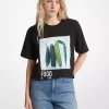 ウォッチ・ハンガー・ストップ コットン&リネン混紡Tシャツ ウォッチ・ハンガー・ストップ コットン&リネン混紡Tシャツ