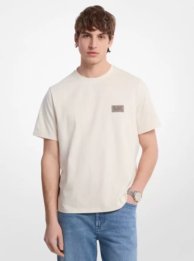 グラフィックロゴコットンTシャツ
