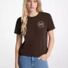 ロゴ入りオーガニックコットンTシャツ