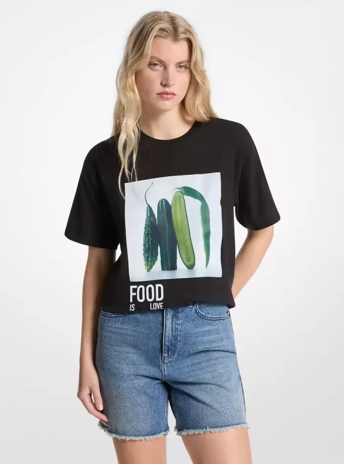 ウォッチ・ハンガー・ストップ コットン&リネン混紡Tシャツ ウォッチ・ハンガー・ストップ コットン&リネン混紡Tシャツ