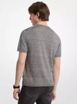 リネンとコットンのTシャツ