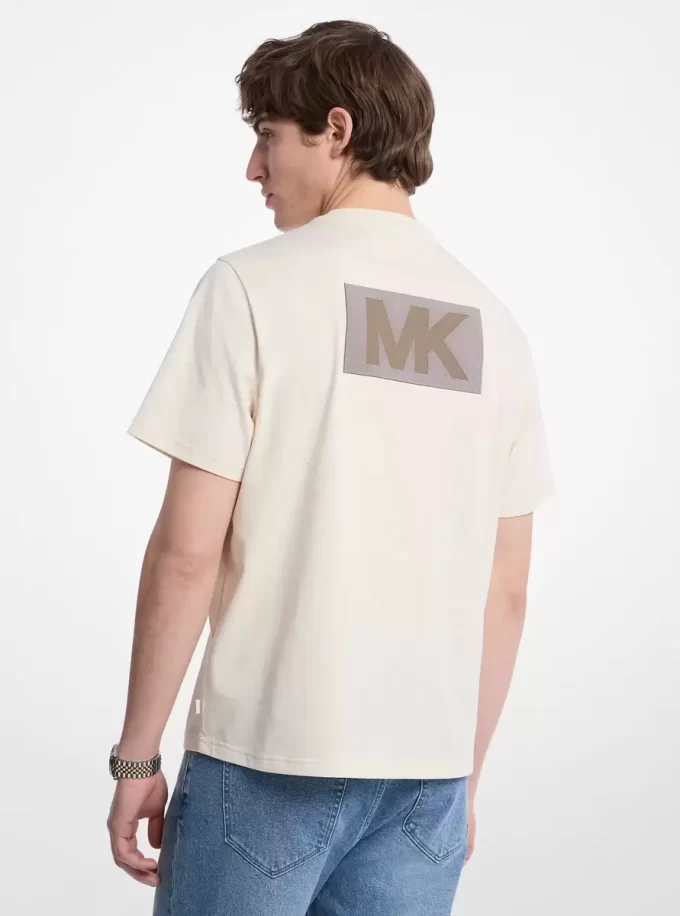 グラフィックロゴコットンTシャツ