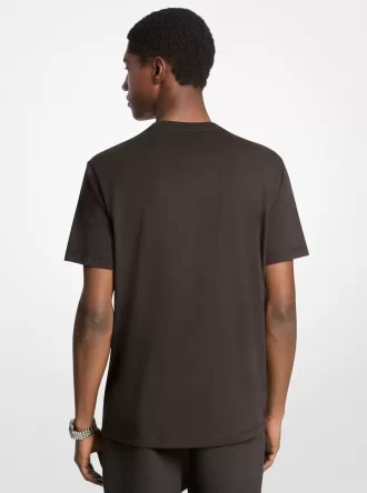 グラフィックロゴコットンTシャツ
