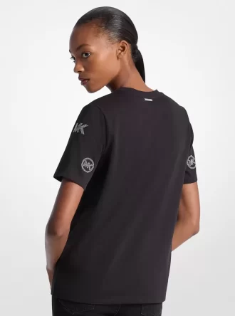 ロゴ入りコットンTシャツ
