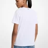 スパンコールグラフィックコットンTシャツ スパンコールグラフィックコットンTシャツ